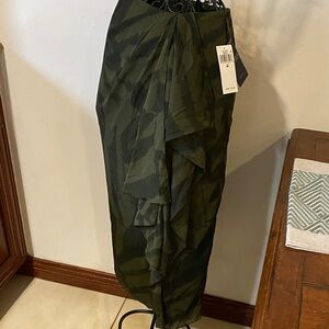 Ralph Lauren Olive Camouflage Skirt